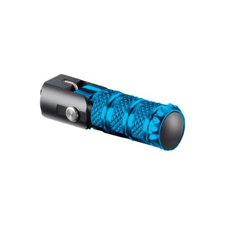 Repose-pieds repliables LIGHTECH M8x40 bleu