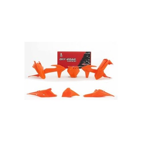 Kit plastiques RACETECH orange - KTM