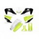 Kit plastiques UFO jaune fluo/gris - Husqvarna