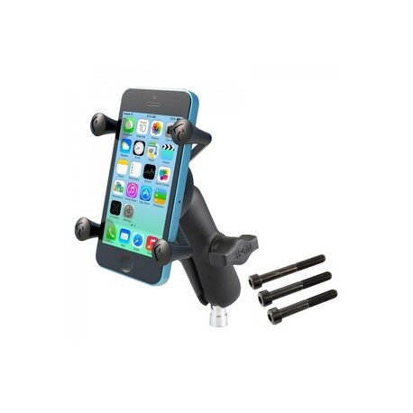 Pack complet RAM MOUNTS X-Grip bras medium fixation pontet de guidon - smartphones S/M