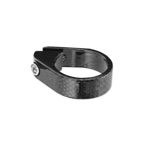 Collier de serrage de selle de vélo V BIKE clé allen - ø34.9mm carbone