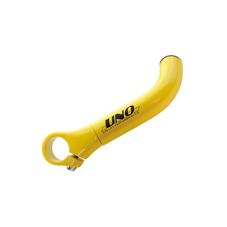 Embouts guidon UNO L : 125 mm Jaune