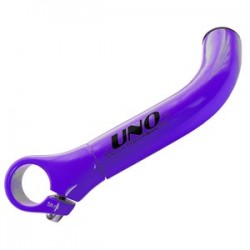 Embouts guidon UNO L : 125 mm Violet