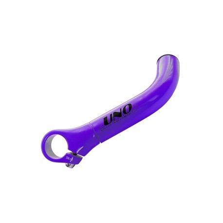 Embouts guidon UNO L : 125 mm Violet