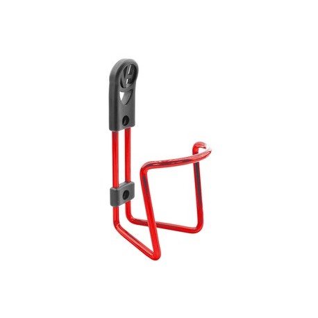 Porte-bidon V BIKE aluminium rouge.ø6mm