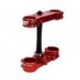 Té de fourche SCAR Offset 22mm rouge Honda CRF450R