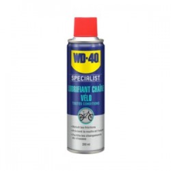 Lubrifiant chaine toutes conditions WD 40 Specialist vélo Spray 250ml