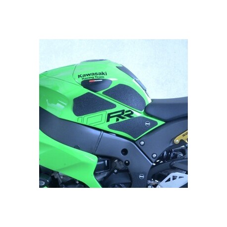 Kit grip de réservoir R&G RACING 6 pièces - noir Kawasaki ZX-10R/ZX-10RR