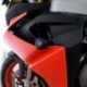 Tampons de protection R&G RACING Aero noir Aprilia RS660