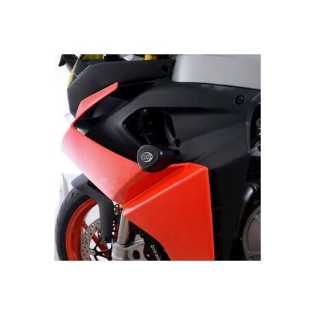 Tampons de protection R&G RACING Aero noir Aprilia RS660