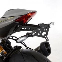 Support de plaque R&G RACING noir Triumph Speed Triple 1200 RS