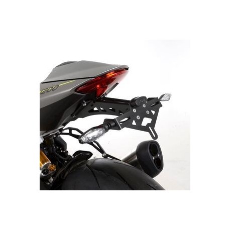 Support de plaque R&G RACING noir Triumph Speed Triple 1200 RS