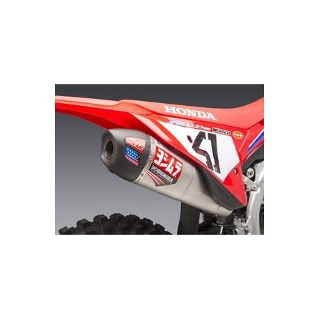 Silencieux YOSHIMURA RS-12 Signature Series inox/carbone - Honda CRF250R/RX