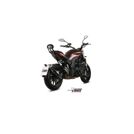 Silencieux MIVV Double Gun titane - Benelli 502C