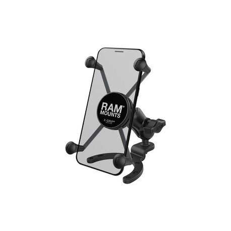 Pack complet RAM MOUNTS X-Grip bras court fixation réservoir large - smartphones larges