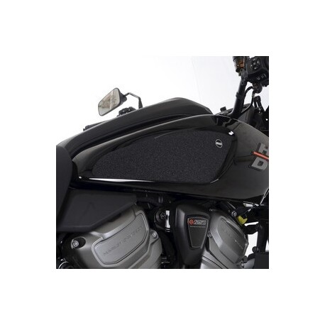 Kit grip de réservoir R&G RACING 2 pièces - noir Harley-Davidson Pan America 1250