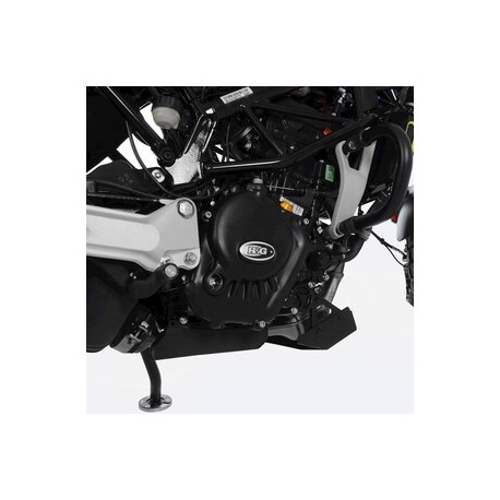 Couvre-carter droit (embrayage) R&G RACING Race Series noir Husqvarna Svartpilen 125