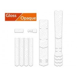 Kit XL protection adhésive pour cadre de vélo ALGIS Gloss blanc