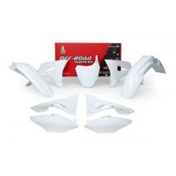 Kit plastiques RACETECH blanc Honda CRF