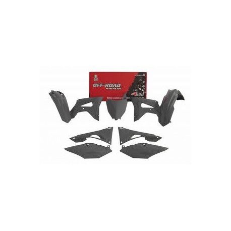 Kit plastiques RACETECH - Quantum Grey Honda CRF