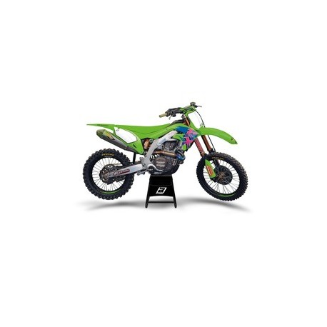 Kit déco BLACKBIRD Retro - Kawasaki KX125/250