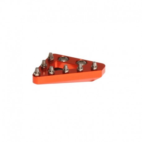 Embout de rechange solide CNC de levier de frein arrière RFX Pro (Orange)