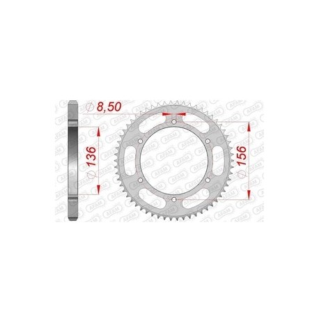 Couronne AFAM acier standard 53104