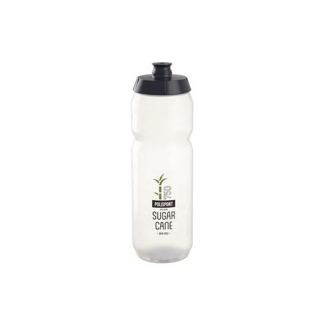 Bidon d'eau POLISPORT Sugar Cane translucide 750ml