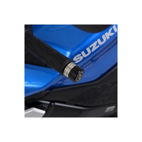 Embouts de guidon R&G RACING Noir - Suzuki