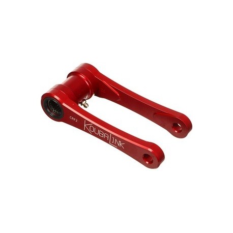 Kit de rabaissement de selle KOUBALINK (3.2 - 31.8 mm) rouge - Honda