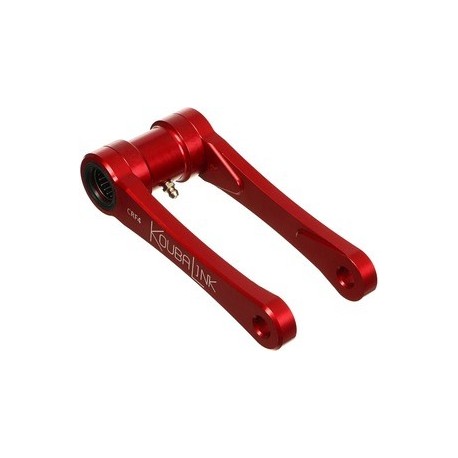 Kit de rabaissement de selle KOUBALINK (44.5 mm) rouge - Honda CRF450X