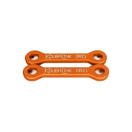 Kit de rabaissement de selle KOUBALINK (19.1 - 31.8 mm) orange Kawasaki / Suzuki