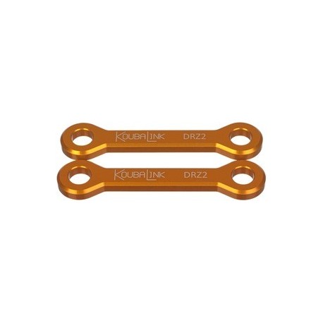 Kit de rabaissement de selle KOUBALINK (31.8 mm) orange - Kawasaki / Suzuki