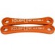 Kit de rabaissement de selle KOUBALINK (50.8 mm) orange Kawasaki KLR650