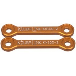 Kit de rabaissement de selle KOUBALINK (44.5 mm) orange Kawasaki / Suzuki