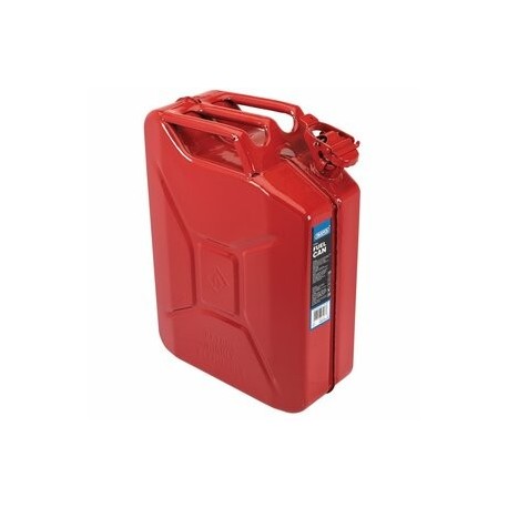 Bidon de carburant en acier DRAPER - rouge 20L