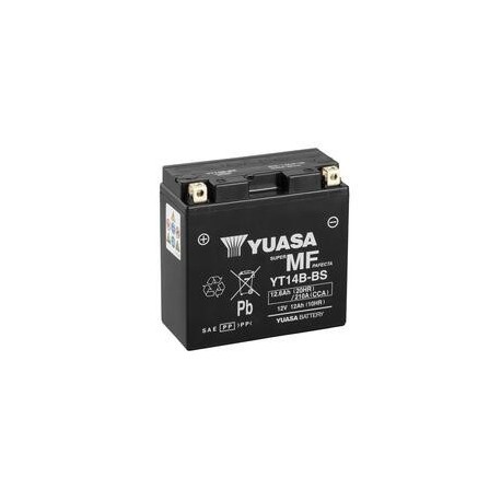 Batterie YUASA sans entretien activée usine - YT14B FA