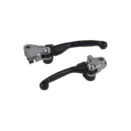 Jeu de leviers POLISPORT Pivor Incassable noir - Honda CR125R / 250R