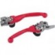 Jeu de leviers POLISPORT Pivor Incassable rojo - Honda CR125R / 250R