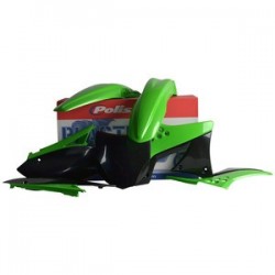 Kit plastique POLISPORT couleur origine - Kawasaki KX 250F