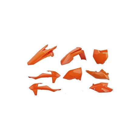 Kit plastique POLISPORT orange