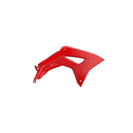 Ouïes de radiateur POLISPORT rouge - Honda CRF150L