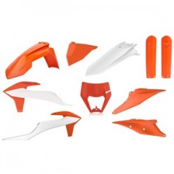 Kit plastiques POLISPORT - couleur origine KTM/Husqvarna EXC/EXC-F TE/FE