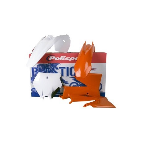 Kit plastique POLISPORT couleur origine (11-12) - KTM SX 85