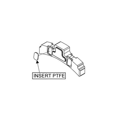 Pièce détachée REKLUSE Insert Teflon embrayage TT x24