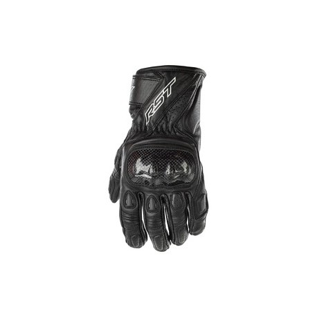 Gants RST Ladies Stunt III CE femme cuir/textile - noir taille 9/XL