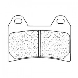 Plaquettes de frein CL BRAKES 2539A3+ métal fritté