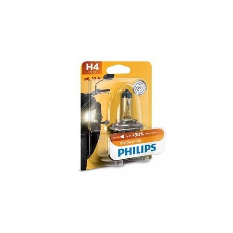 Ampoule PHILIPS H4 Vision Moto 12V 60/55W - x1