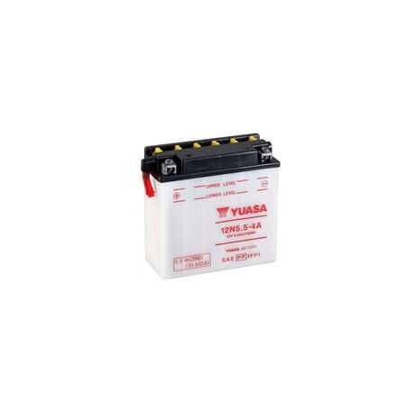 Batterie YUASA conventionnelle sans pack acide - 12N5.5-4A