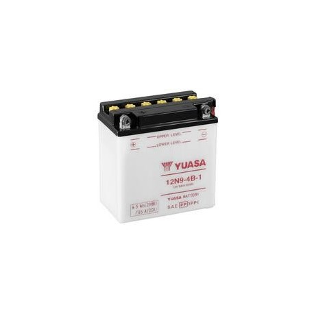 Batterie YUASA conventionnelle sans pack acide - 12N9-4B-1